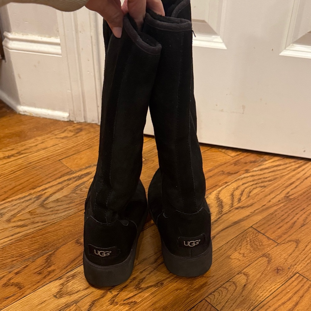 UGG Classic Black Tall Boots